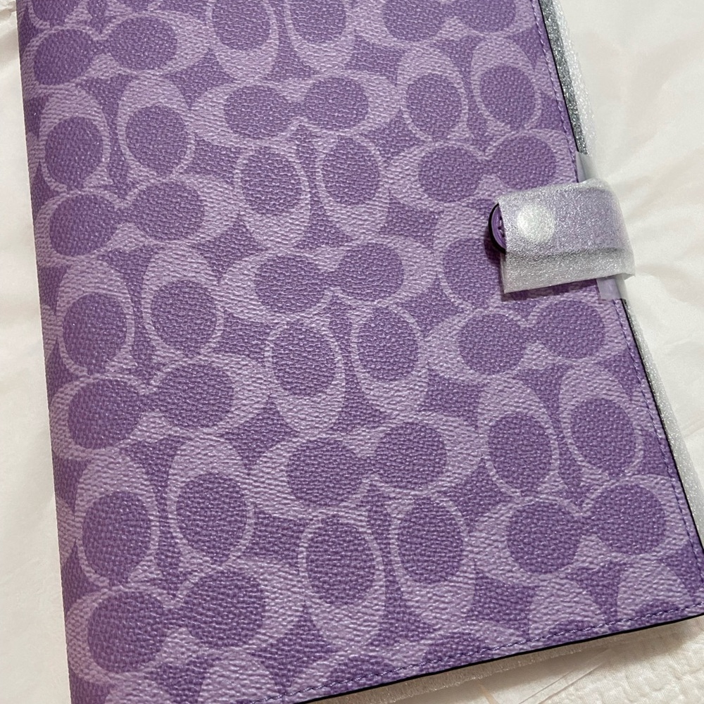 Coach Signature Iris Notebook June 2025 (Cover Only? Disc $10, Xtra NB +$15)